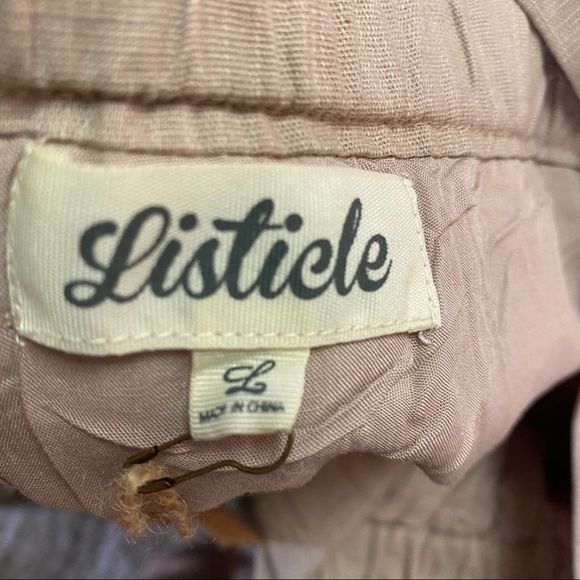 NWT Listicle mauve jumpsuit open back - Picture 6 of 6